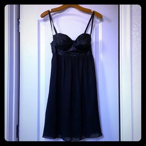 Guess Black Bustier Dress